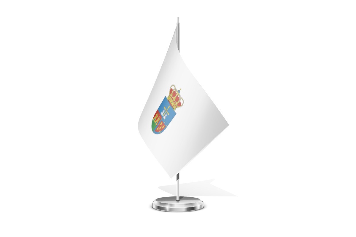 Bandera de mesa de Proaza