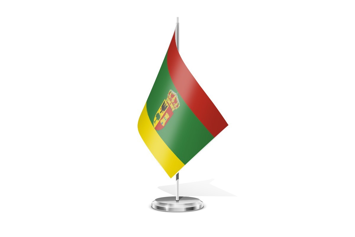 Bandera de mesa de Quijorna