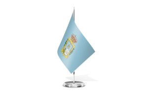 Bandera de mesa de Quirós 123