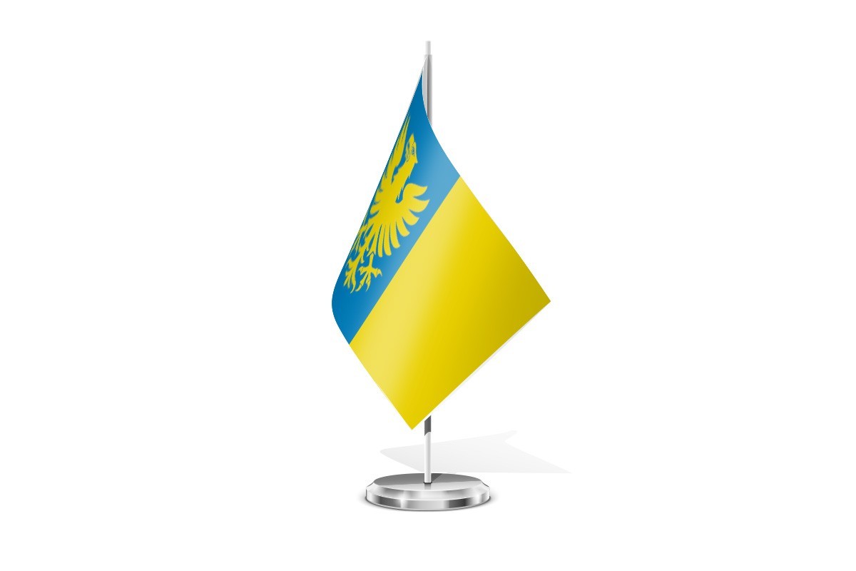 Bandera de mesa de Rábade