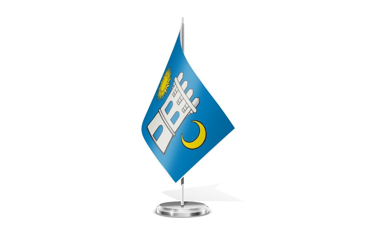 Bandera de mesa de Ribadavia