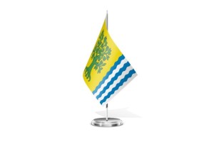 Bandera de mesa de Riós 123