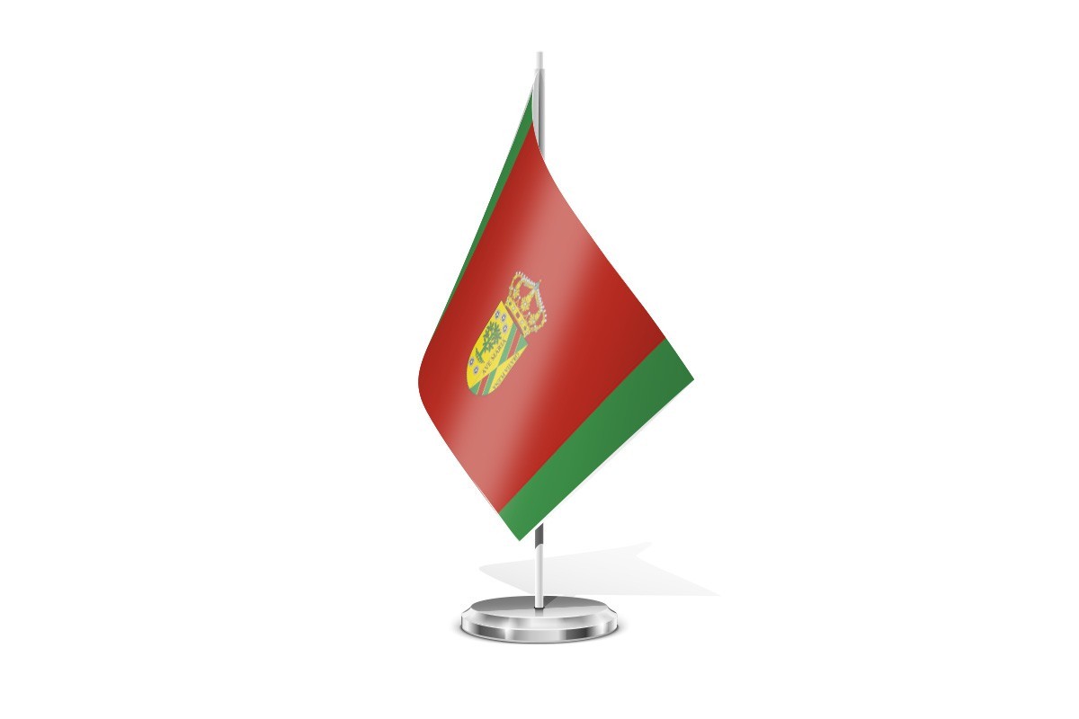 Bandera de mesa de Robledillo de la Jara