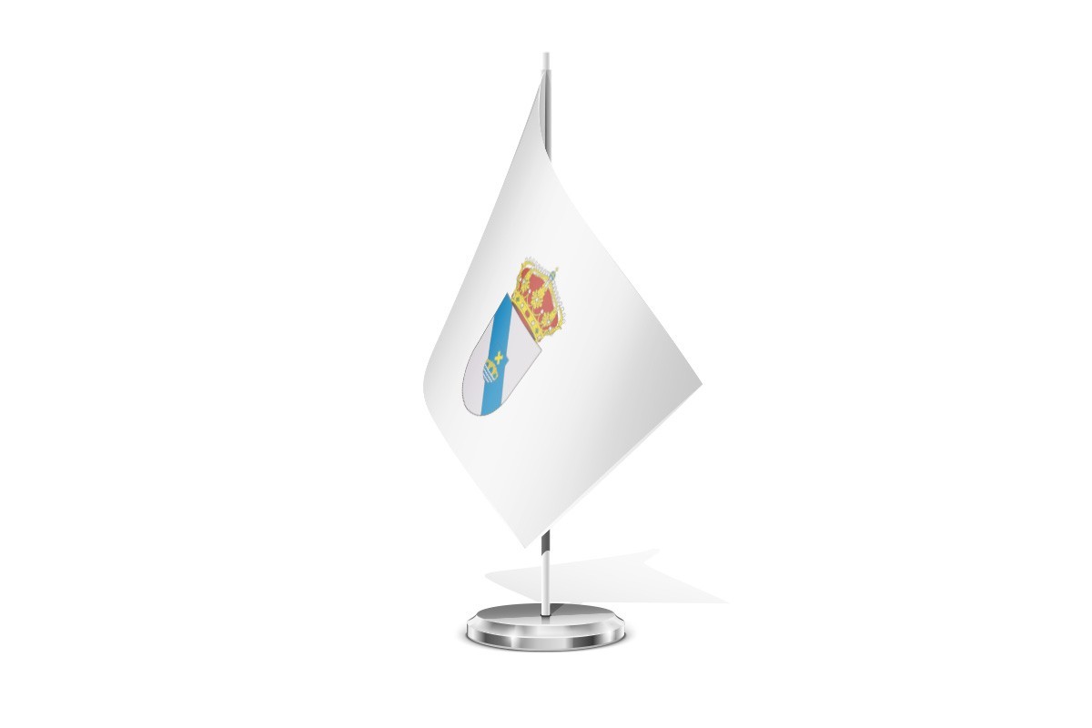 Bandera de mesa de Rúa