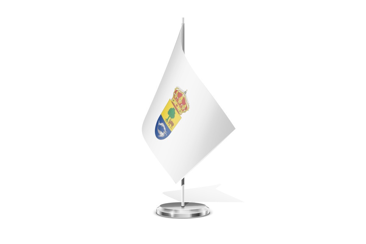Bandera de mesa de Ruente