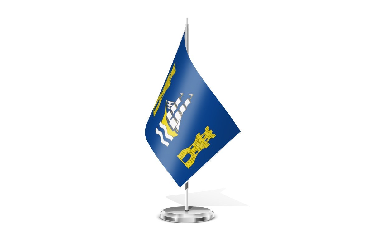 Bandera de mesa de Sada