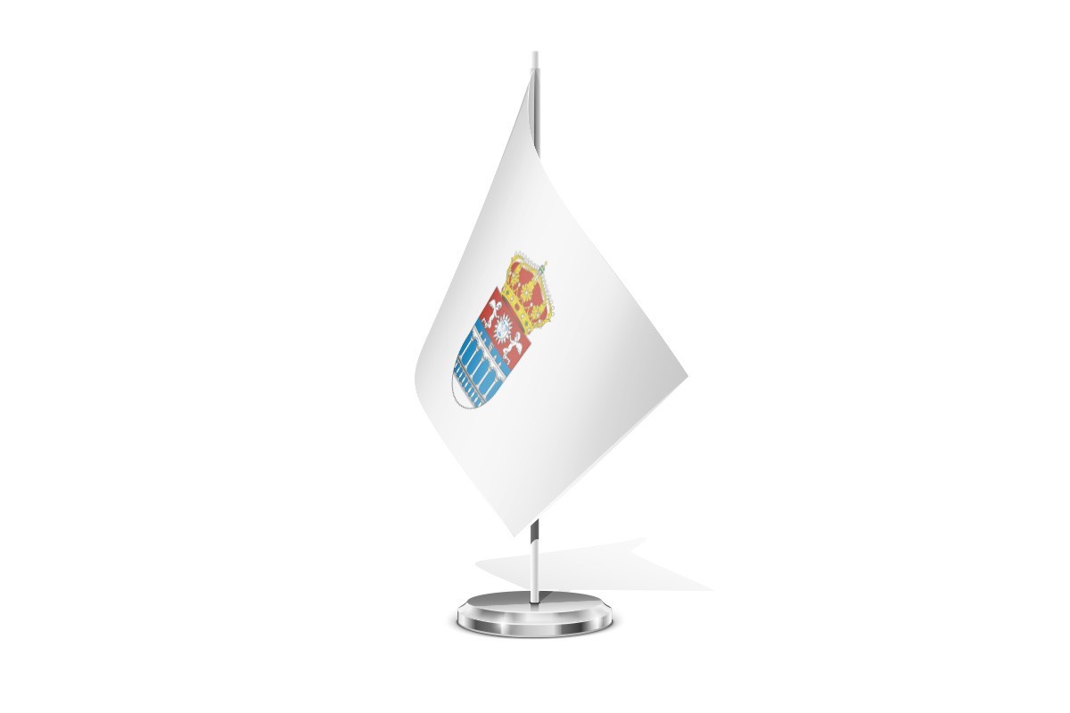 Bandera de mesa de Salceda de Caselas