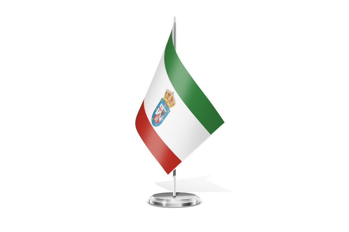 Bandera de mesa de San Agustín del Guadalix