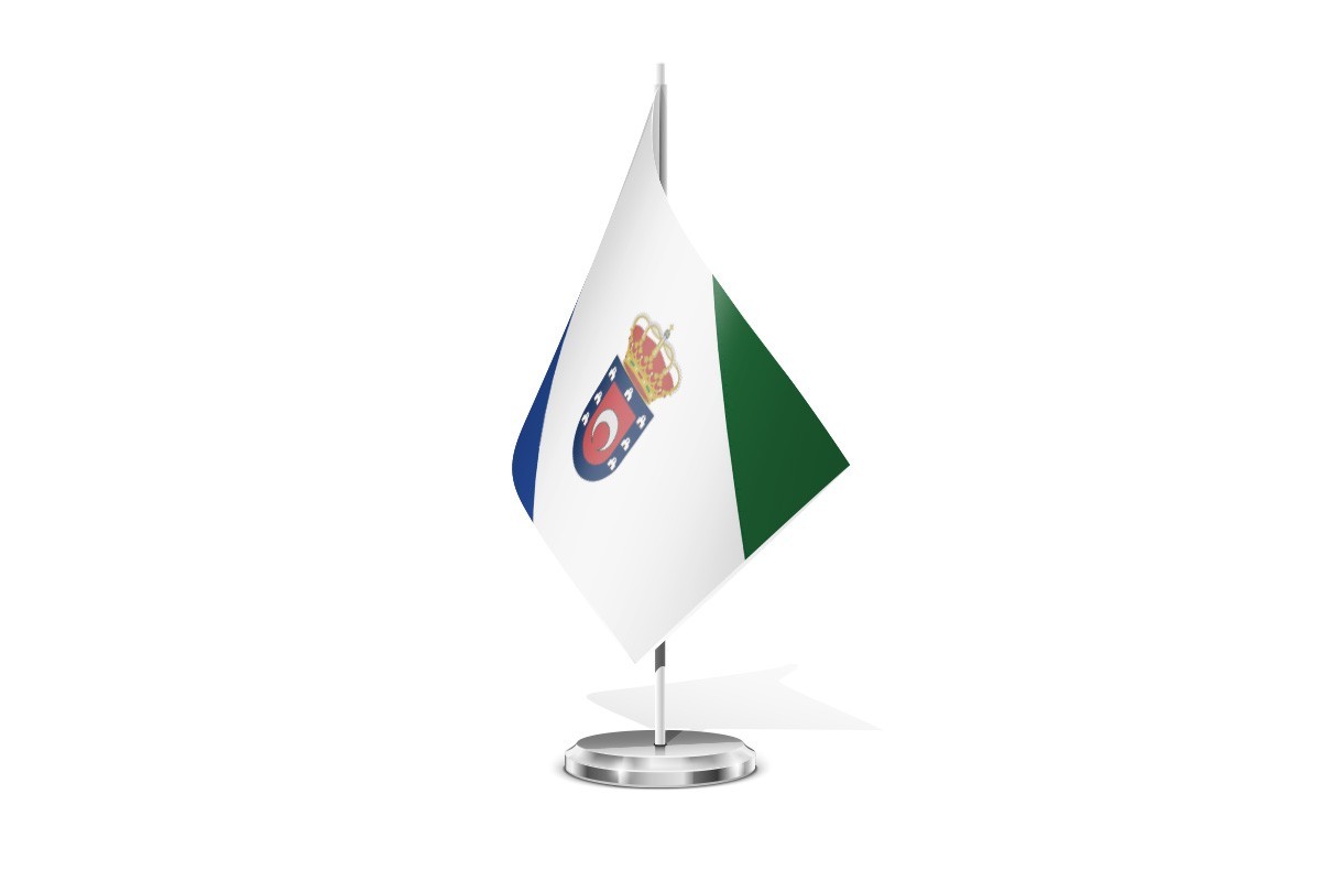 Bandera de mesa de San Martín de Valdeiglesias