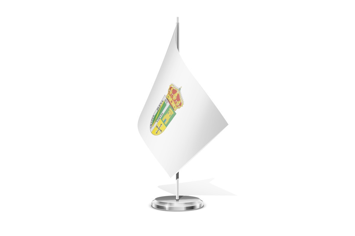 Bandera de mesa de San Sadurniño