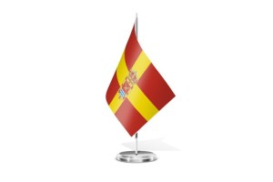 Bandera de mesa de Santos de la Humosa 123