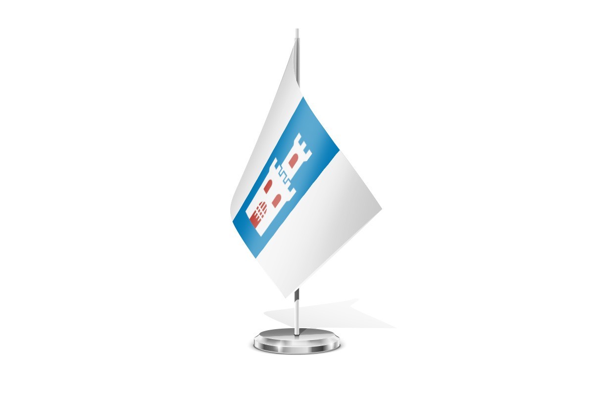Bandera de mesa de Sarria
