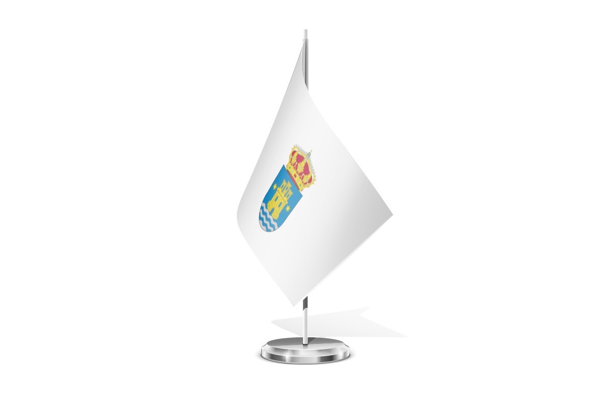 Bandera de mesa de Segura
