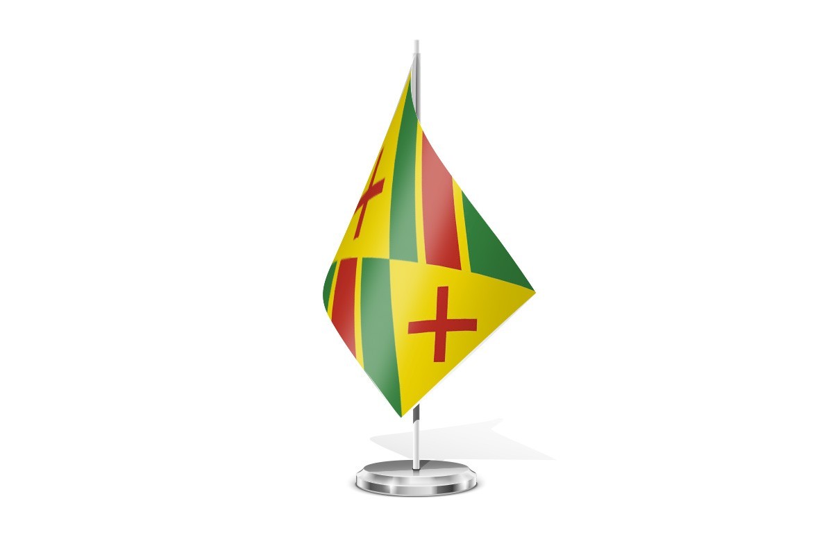 Bandera de mesa de Serna del Monte