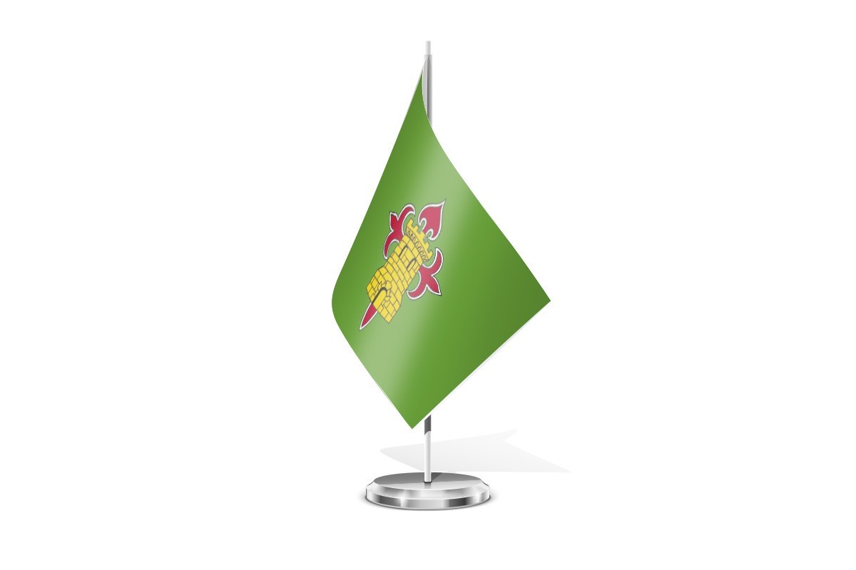 Bandera de mesa de Sobrescobio