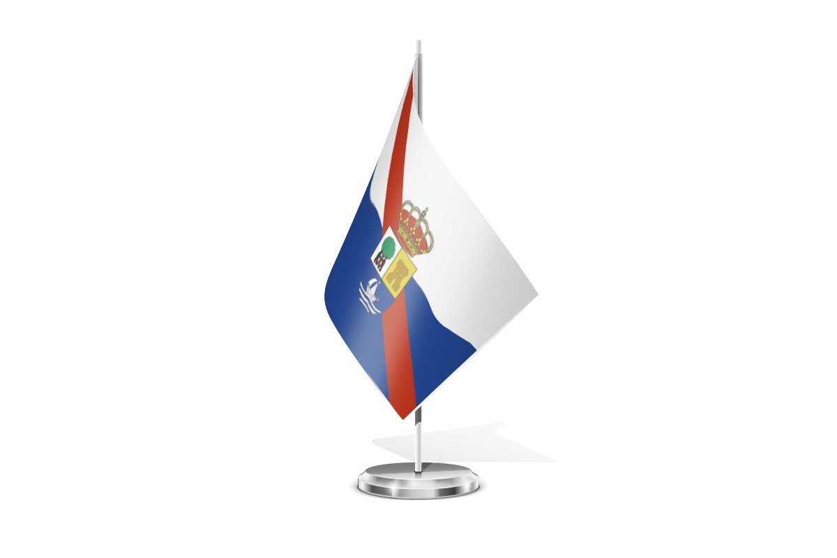 Bandera de mesa de Suances