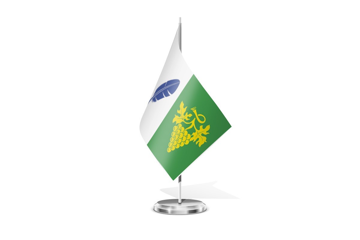 Bandera de mesa de Toén