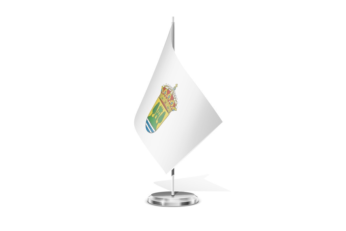 Bandera de mesa de Tomiño