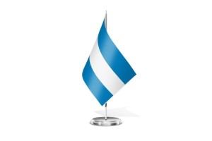 Bandera de mesa de Tui 123