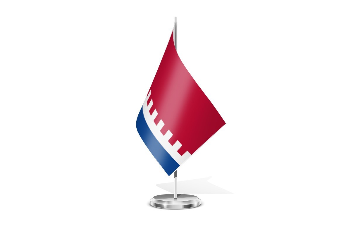 Bandera de mesa de Ugao