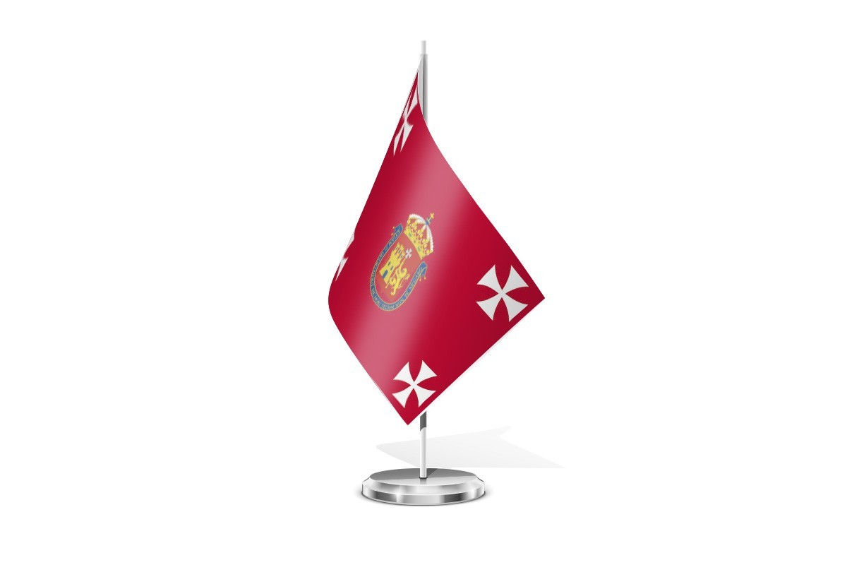 Bandera de mesa de Urduña