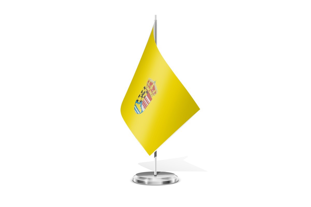 Bandera de mesa de Valdelaguna