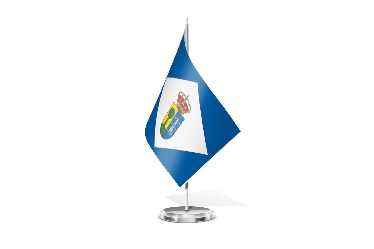 Bandera de mesa de Valdemorillo