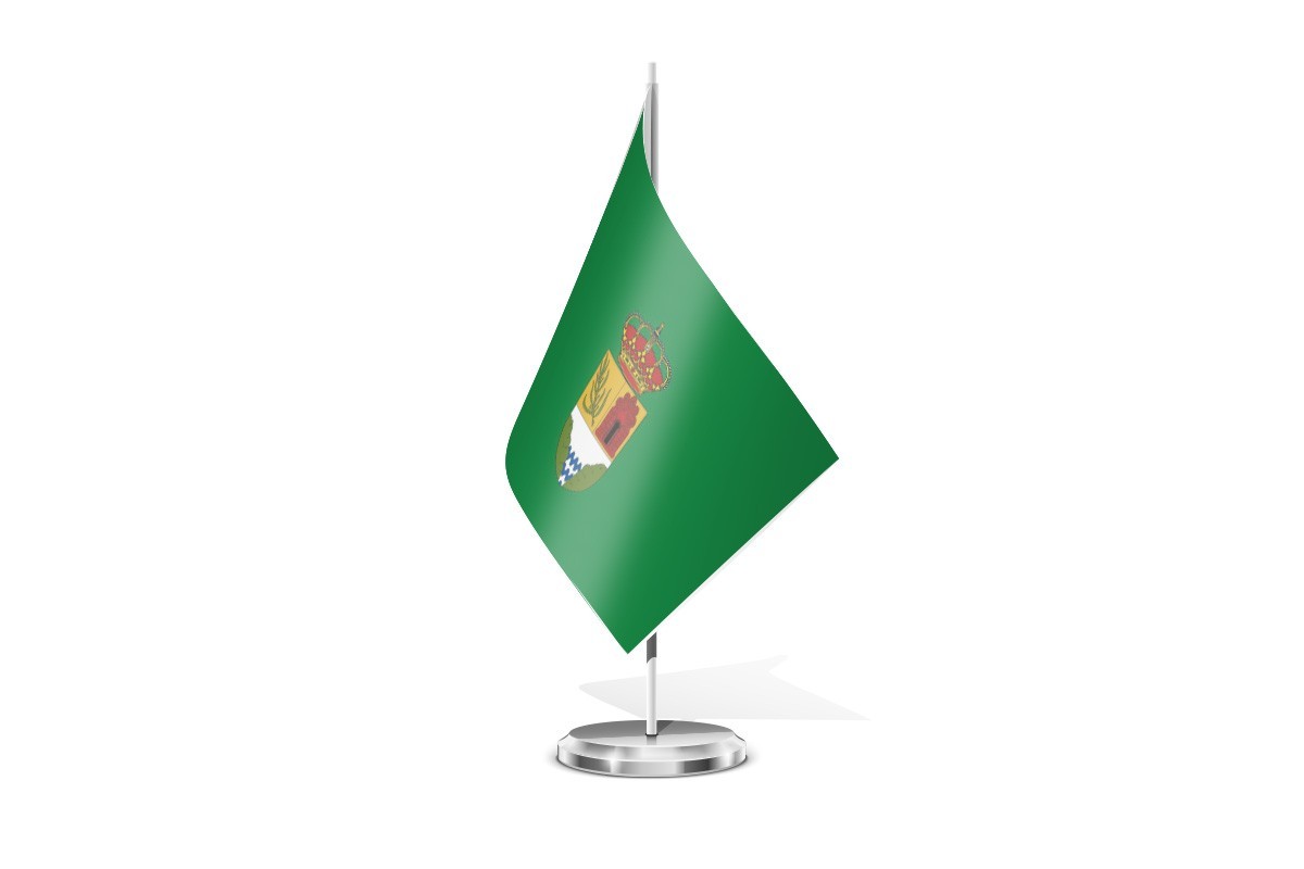 Bandera de mesa de Valdilecha