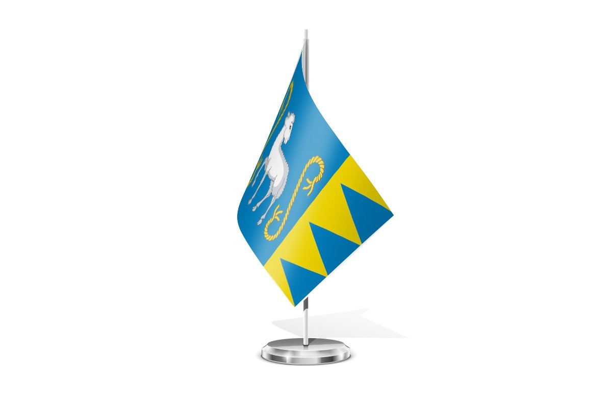 Bandera de mesa de Valga