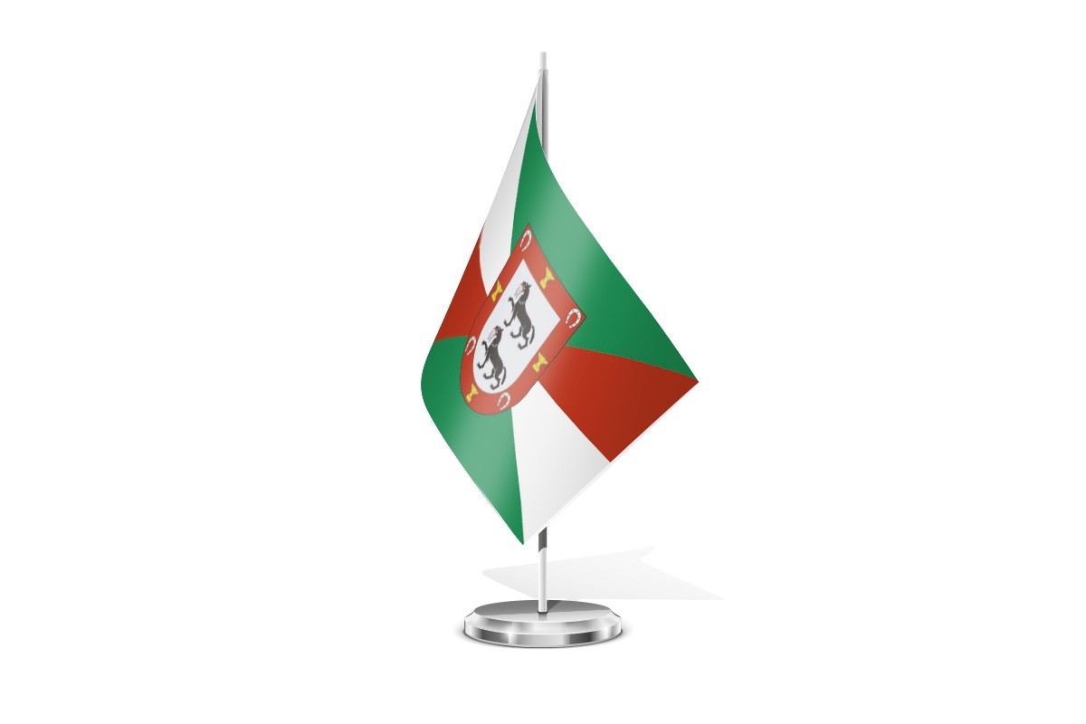 Bandera de mesa de Valle de Villaverde