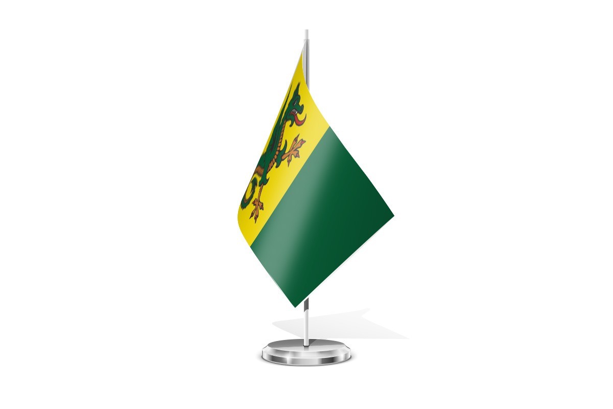 Bandera de mesa de Vedra