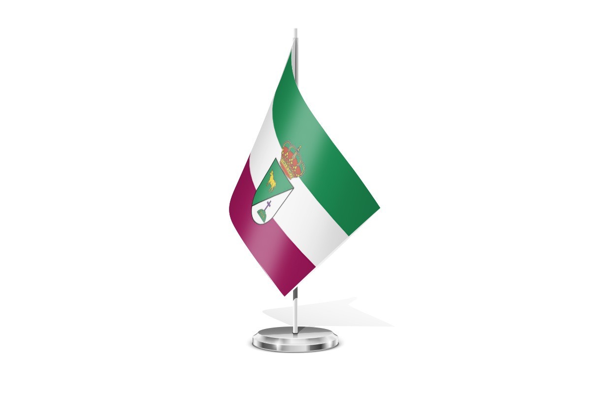 Bandera de mesa de Vega de Pas
