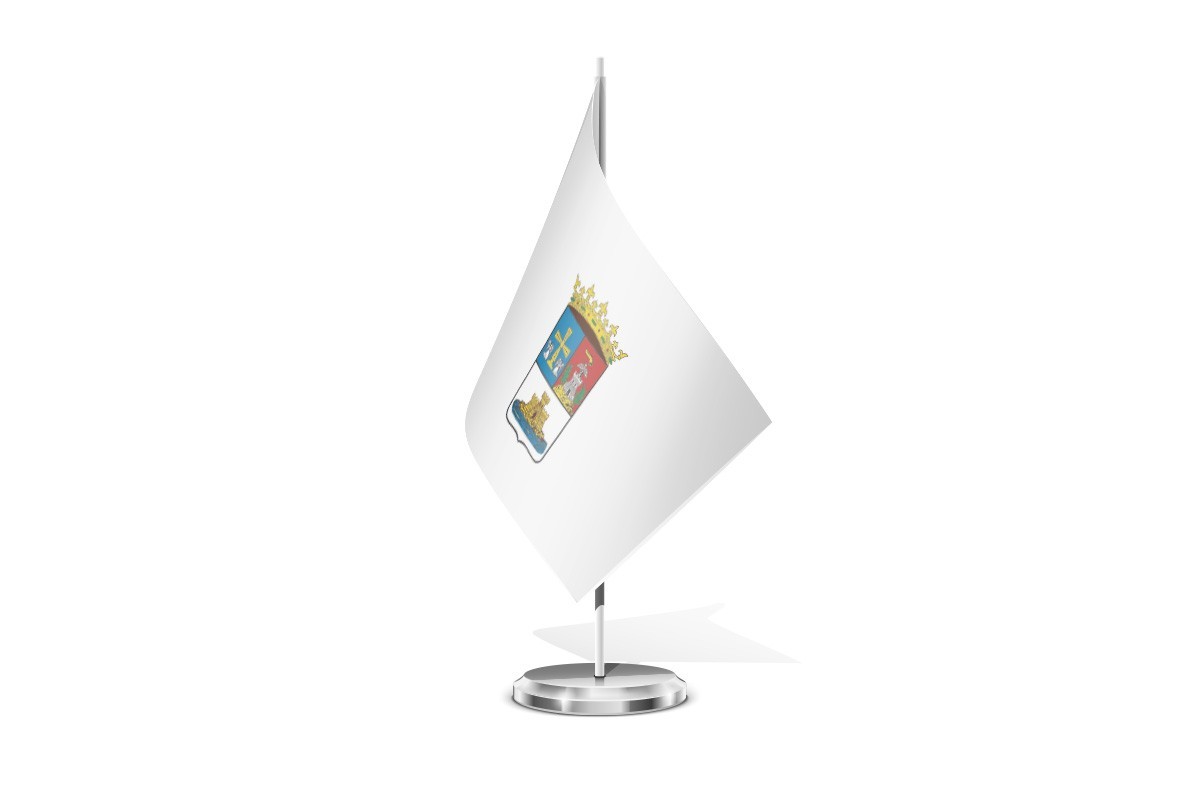 Bandera de mesa de Vegadeo