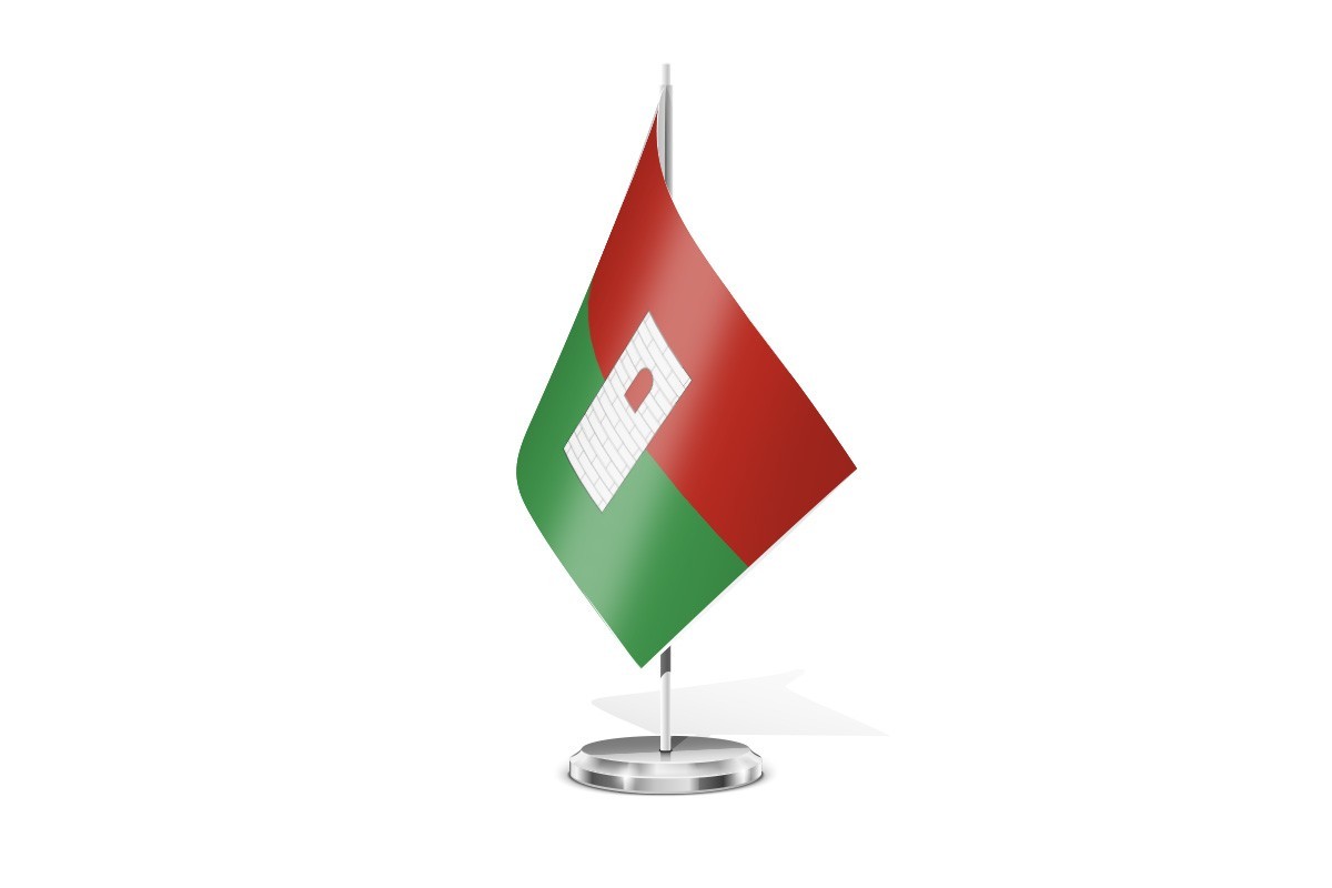Bandera de mesa de Vellón