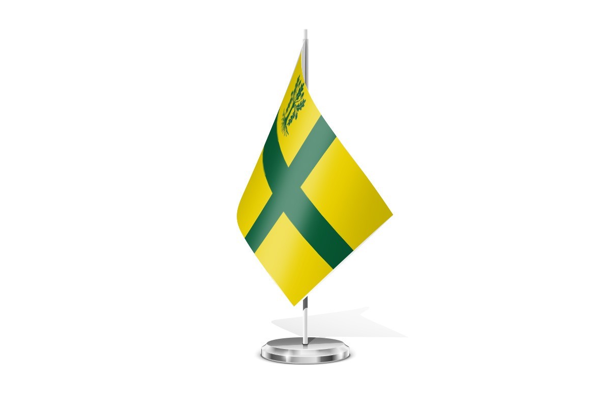 Bandera de mesa de Verea