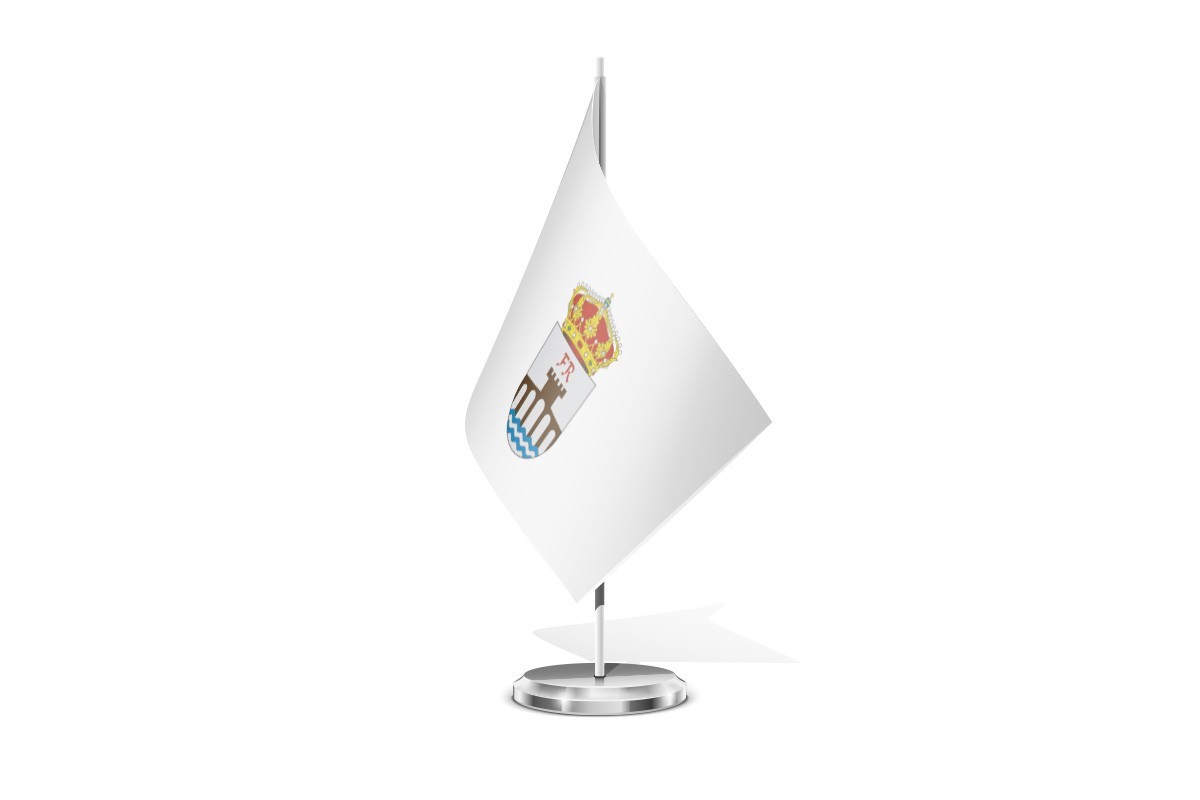 Bandera de mesa de Verín