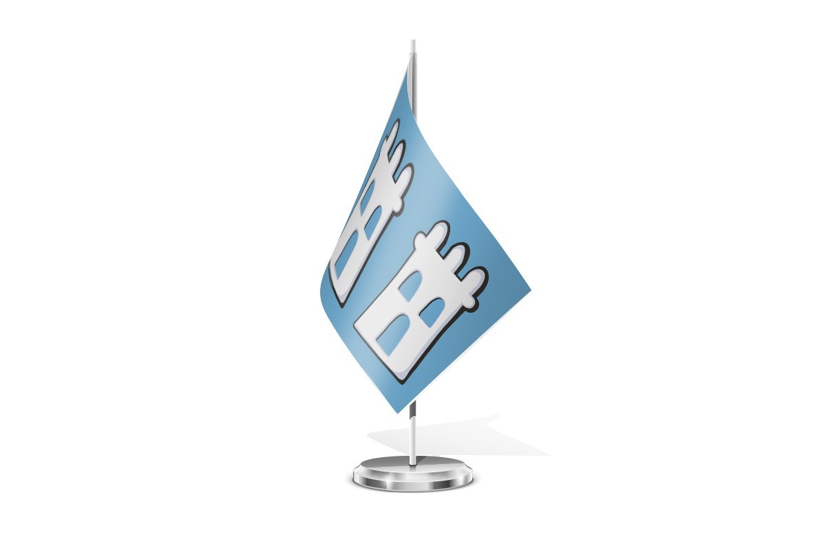 Bandera de mesa de Vilaboa