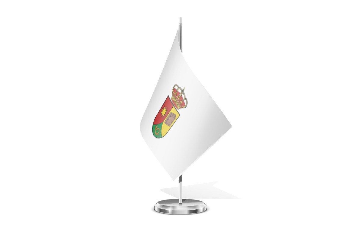 Bandera de mesa de Villacarriedo