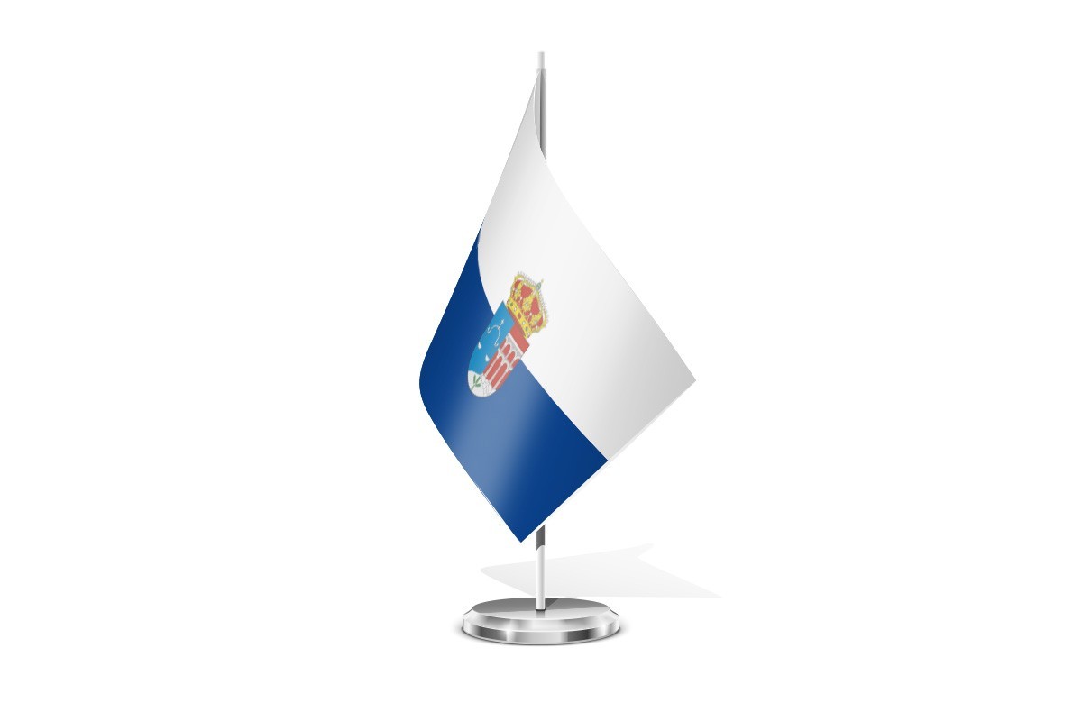 Bandera de mesa de Villamantilla