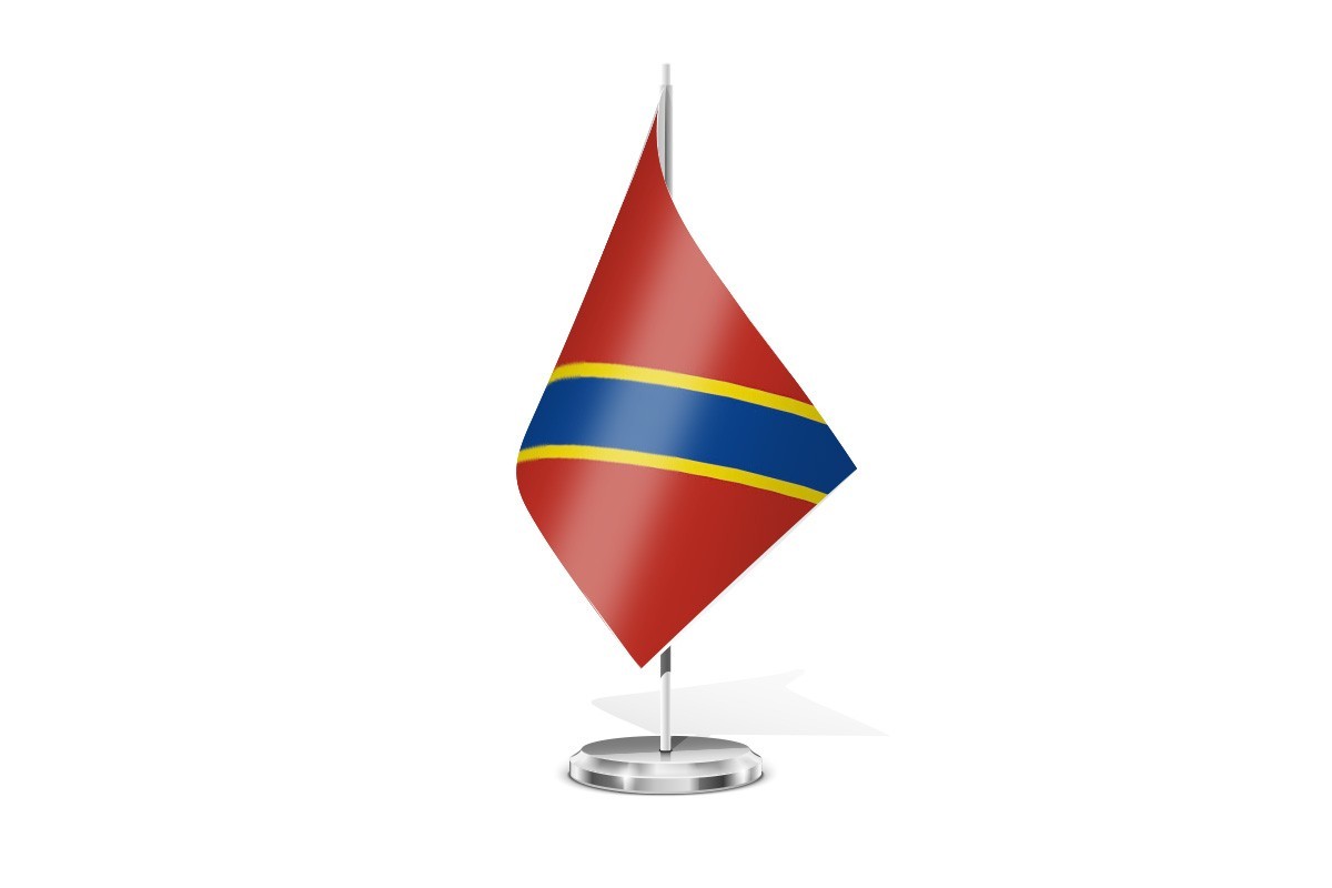 Bandera de mesa de Villarejo de Salvanés