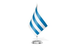 Bandera de mesa de Viveiro 123