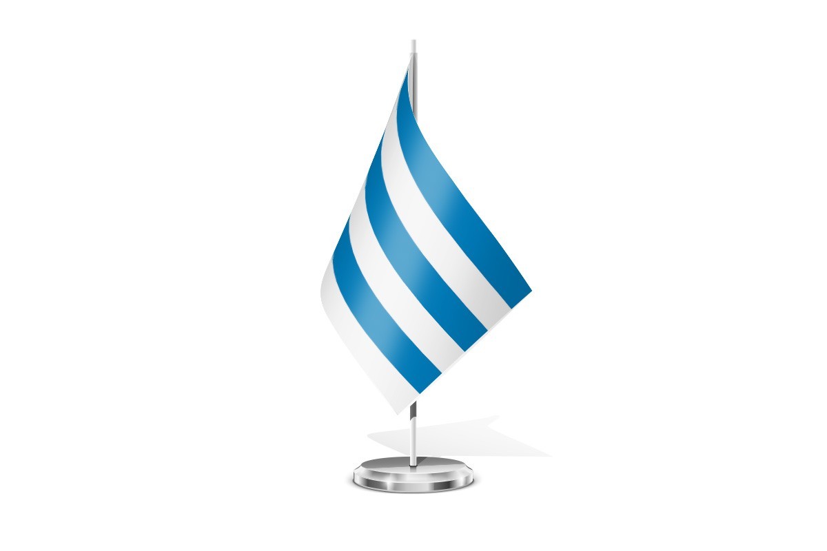 Bandera de mesa de Viveiro