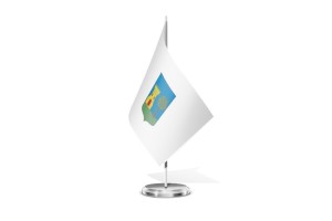 Bandera de mesa de Zeberio 123