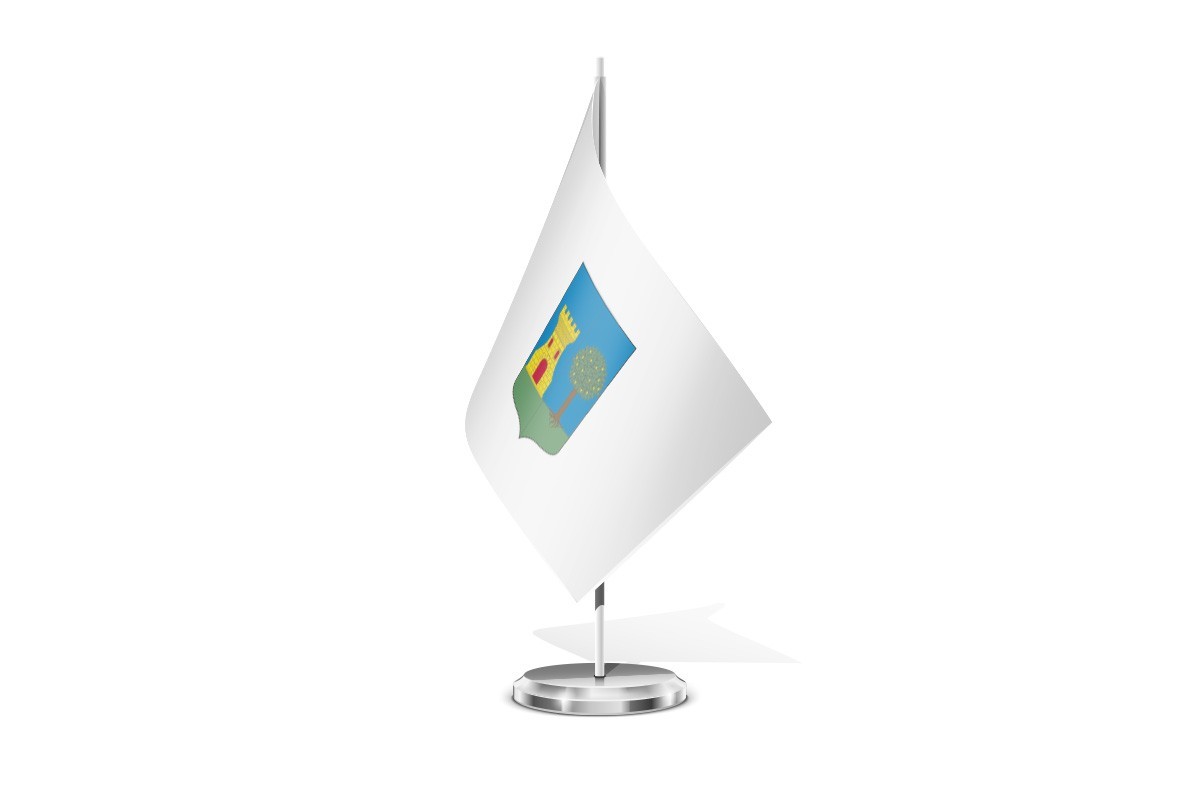 Bandera de mesa de Zeberio