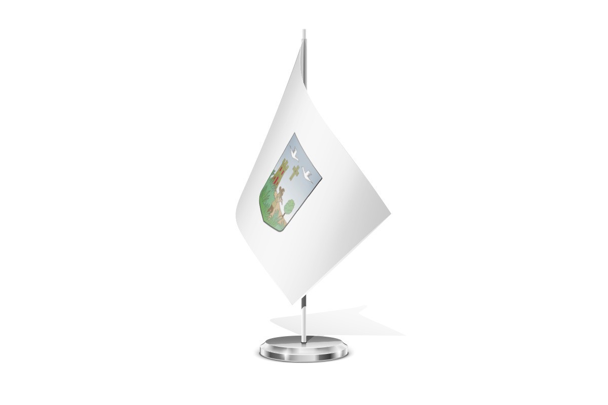 Bandera de mesa de Zegama