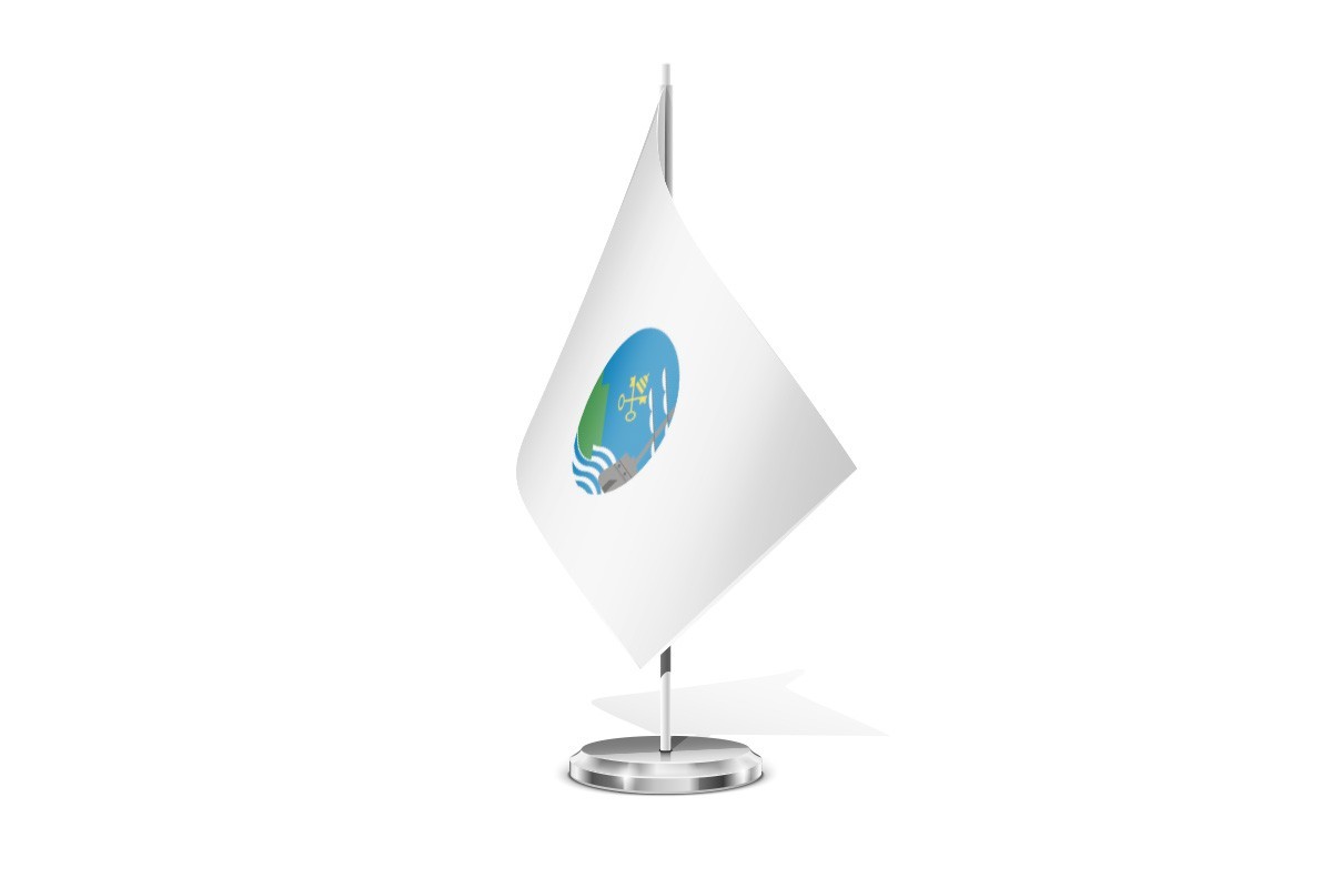 Bandera de mesa de Zumaia
