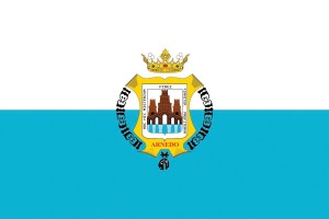 Bandera de Arnedo de alta calidad para exterior 123