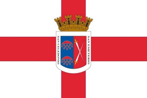 Bandera de Calahorra de alta calidad para exterior 123