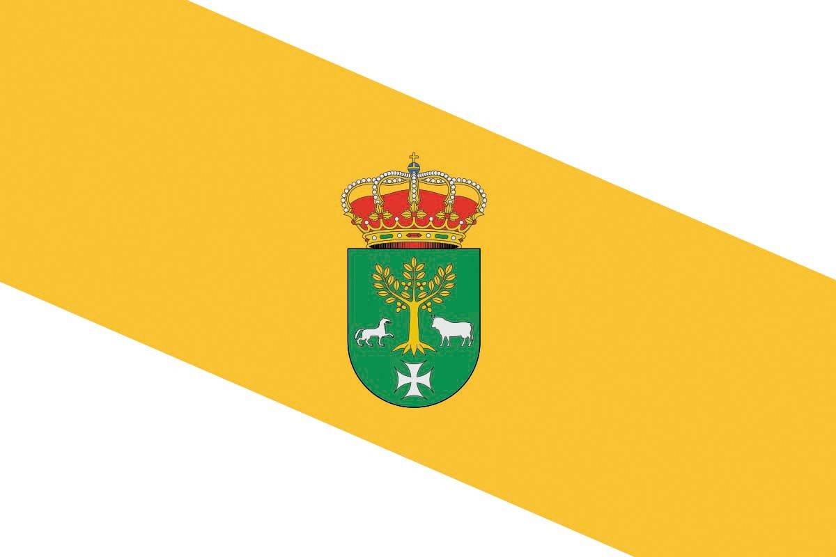 Bandera de Villaverde de Rioja de alta calidad para exterior Bandera de Villaverde de Rioja de alta calidad para exterior