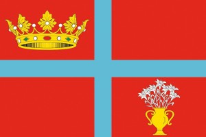 Bandera de Nájera de alta calidad para exterior 123